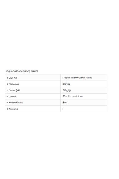 dergah tesbih تصميم كثيف شرابة فضية
