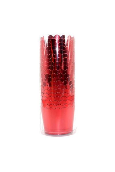 Pastaland Cupcake/muffin/muffle Cake Capsule Bright Red 25 Liters