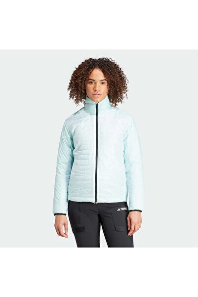 adidas Terrex Xperior Varilite Primaloft Kadın Turkuaz Mont (IB1077)