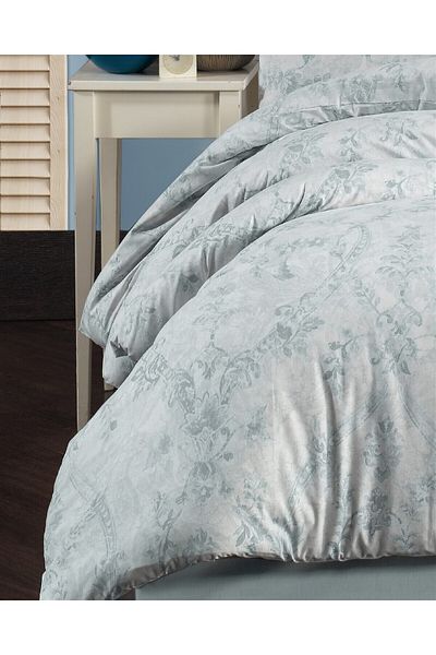Evim Alea Ranforce Blue Double Duvet Cover Set 200X220Cm
