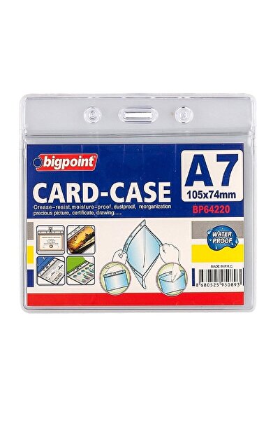 Bigpoint Kilitli Kart Poşeti Yatay A7 105x74 mm