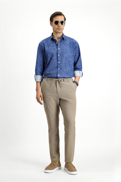 Kiğılı Βαμβακερό αθλητικό πουκάμισο με μακρυμάνικο κανονική εφαρμογή