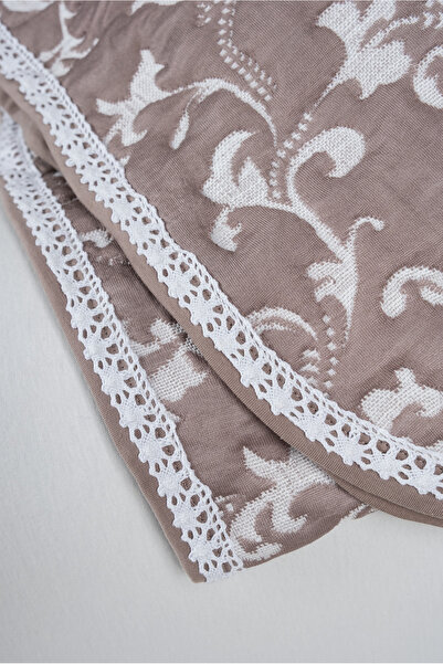 GAMA HOME Jakarlı Tek Kişilik Yatak Örtüsü / Özel Tasarım Çantalı / Farklı Renk ve Desen Seçenekleriyle