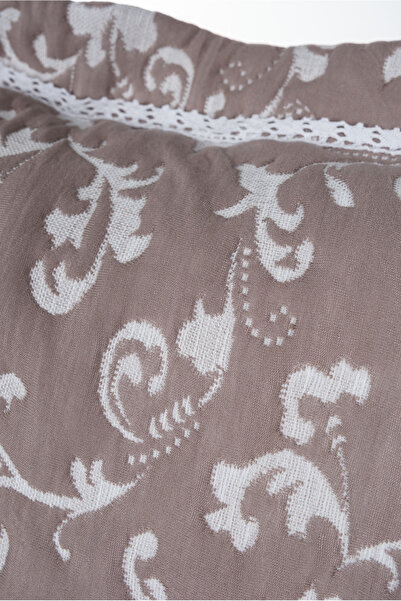 GAMA HOME Jakarlı Tek Kişilik Yatak Örtüsü / Özel Tasarım Çantalı / Farklı Renk ve Desen Seçenekleriyle