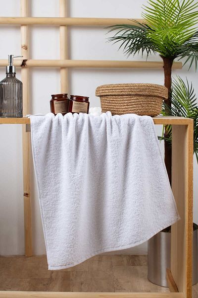 Elaganya White Sports Towel Stain-Repellent Hairdresser Barber Towel 50X90 cm