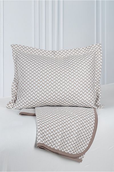 GAMA HOME Jacquard Single Bedspread / with Special Design Bag / with Different Color and Pattern Options