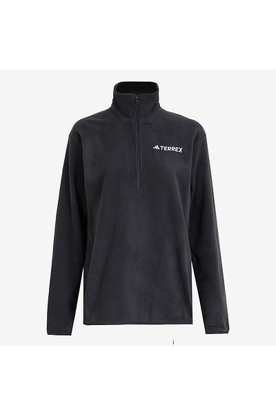 adidas Black Men's Zip-Up Regular Solid Fleece Sweatshirt Jx5057 Mt Ess Hz Fl