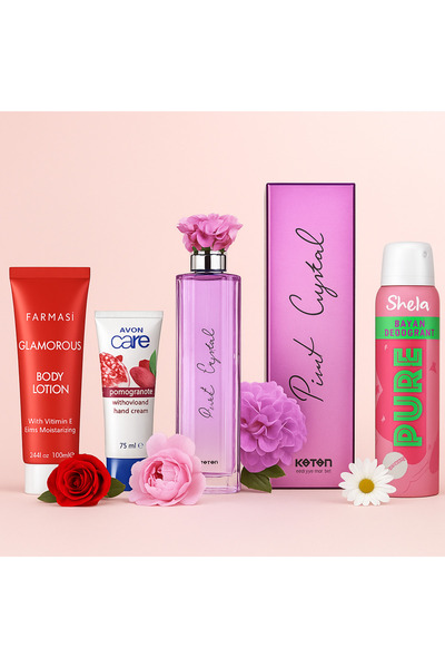 Koton Pink Crystal 100ml Kadın Parfüm Seti