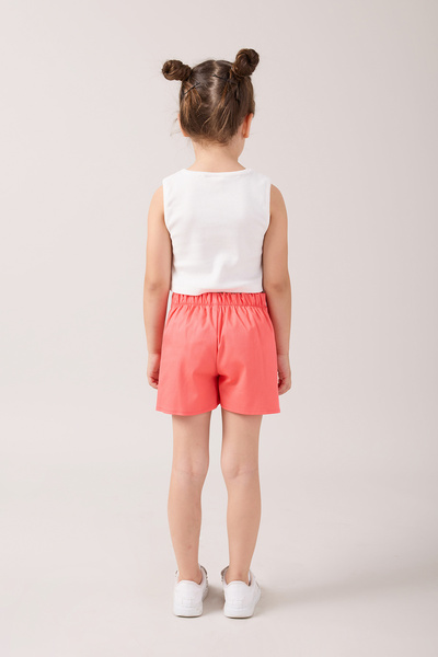 Minipodyum Fusta scurtă cu broderie pentru fete