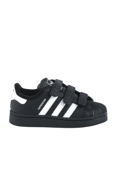 adidas Pantofi sport negri pentru copii Superstar (JI3989)