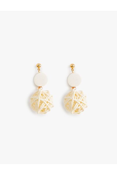Koton Geometric Abstract Earrings
