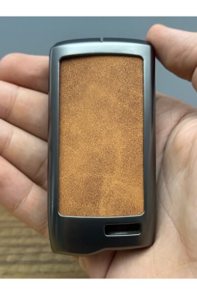 Luxe Aksesuarr Chery Tiggo 7 Plus Protectie Cheie Control Carcasa Metalica 3 Butoane Piele Maro