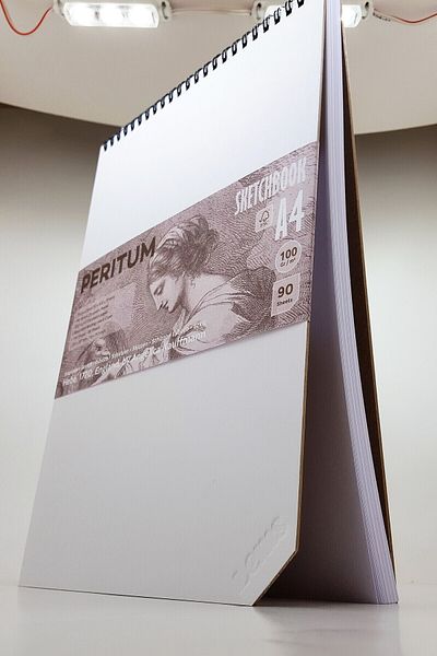Lems Peritum A4 Sketchbook 100 Gr/M² 180 Pages-90 Yp.Hard Cover Sketchbook