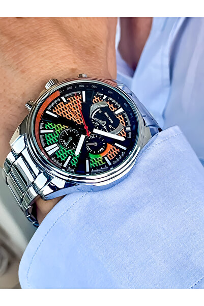 Choppers Tasarım Spor Erkek Kol Saati Bileklik Hediyeli