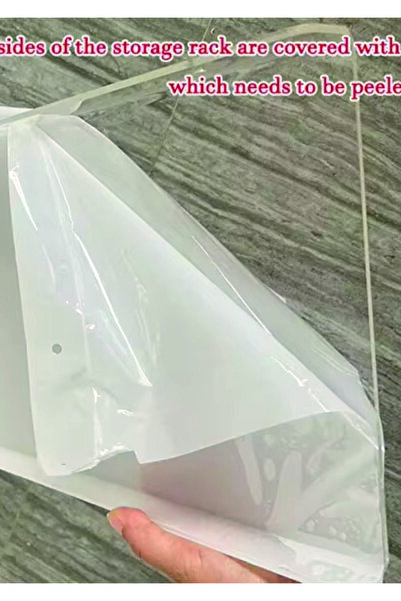 Pleksi Atölyesi Görünmez Banyo Rafıi 20x10 Cm Pleksi Raf