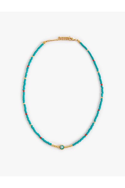 Koton Evil Eye Necklace with Beads