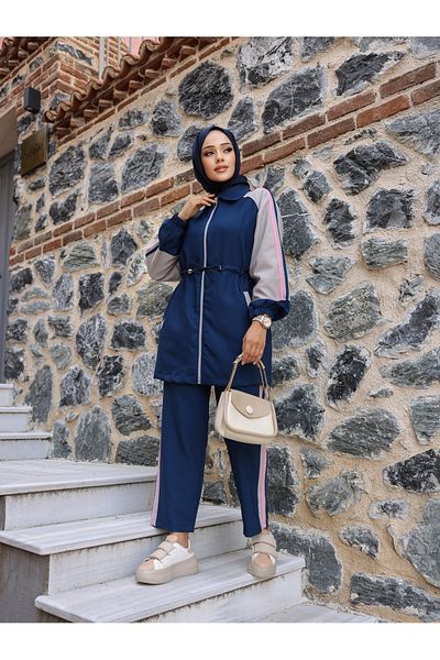 Wovi Moda Σετ αθλητικής φόρμας Hijab - Γυναικεία, μοντέρνα και κομψή