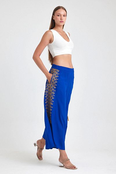 bacc Maxi Boy Saks Embroidered Comfortable Fit Shalwar Trousers Bcvl-25929