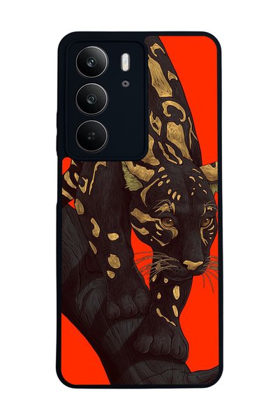realme C75 Matte Compatible Black Case – Soft Silicone, Protective, Shock Abs...