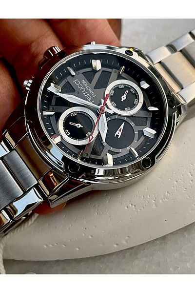 Ferrucci New Season Men's Wristwatch, All Functions Active, 2 Years Warranty, Waterproof Bracelet