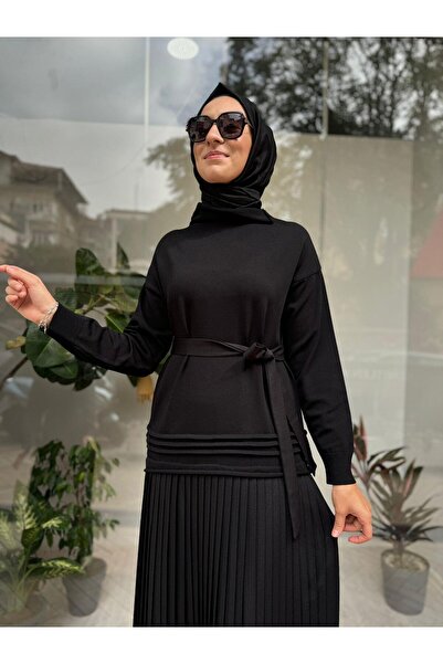MissWhence Elbise 36813 Siyah