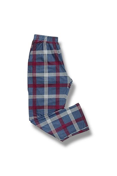 Erdenay Tekstil Unisex Suede Sleepwear Bottom - Τσέπες και μεταξένια υφή
