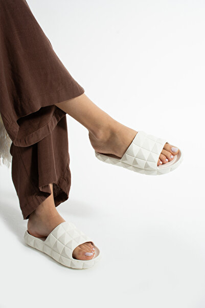 MODA BULVARI Women's Slippers Beach Pool Casual Gift Men's Outdoor Slippers Sole Outdoor Anti-Slip Slippers