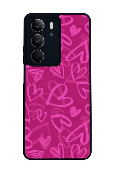 realme C75 Matte Compatible Black Case – Soft Silicone, Protective, Shock Abs...