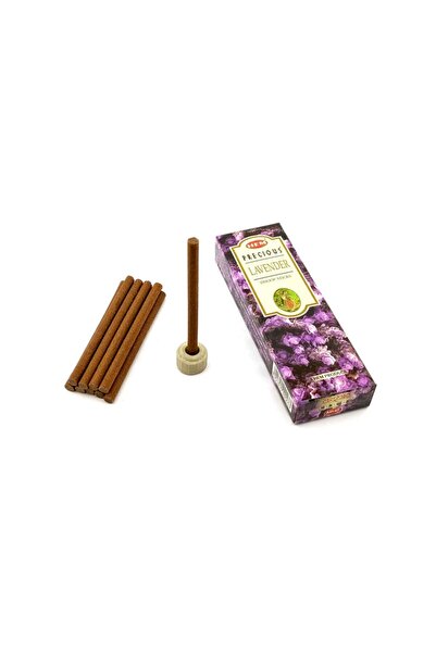 MORMEYDAN Precious Lavender (Lavanta) Dhoop Organik Konik Tütsü Tek'li Paket