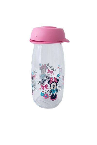 Kcrhome Herevin 250 Cc Patterned Milk Bottle-Pink