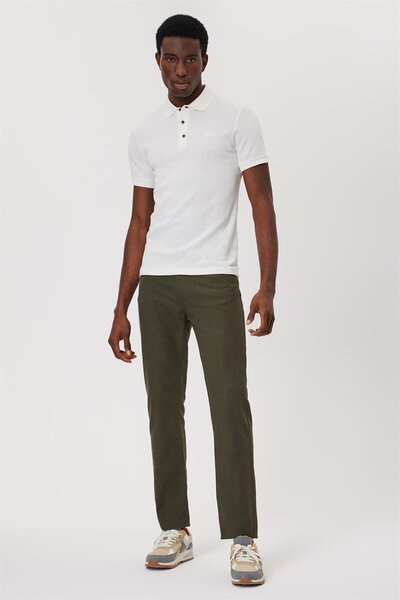 Lee Cooper Rıcky Nd 1 Men's Woven Trousers A. Khaki