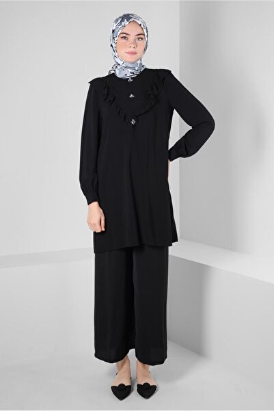 Alvina Elastic Waist Pants 70358