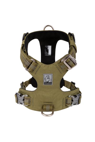 True Love Waterproof Army Green Chest Collar with Cordura Fabric-Xlarge