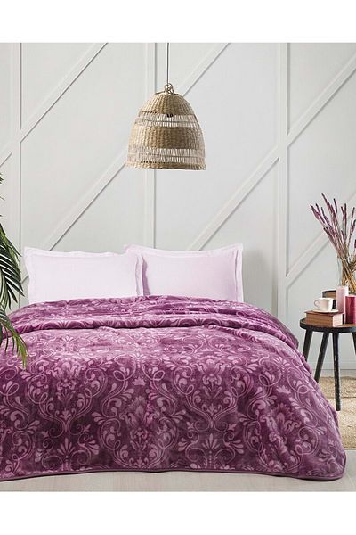 Özdilek Double Blanket (200X240)-Antico Purple