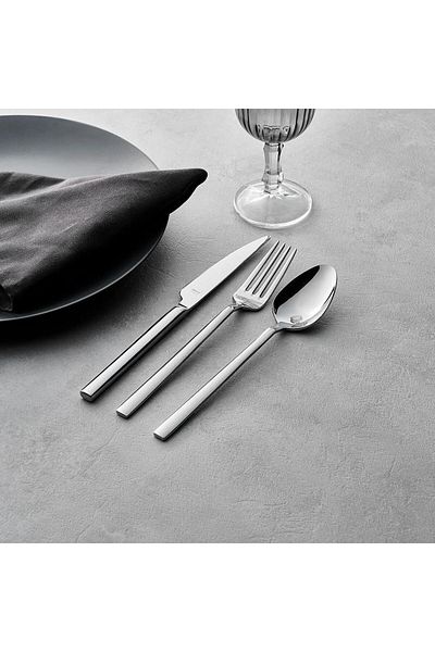 Hisar Milano 84 Piece Cutlery Set for 12 Persons