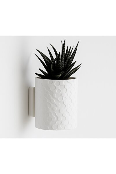 Dekor Modern Tasarımlı Duvar Saksısı (10X10CM)