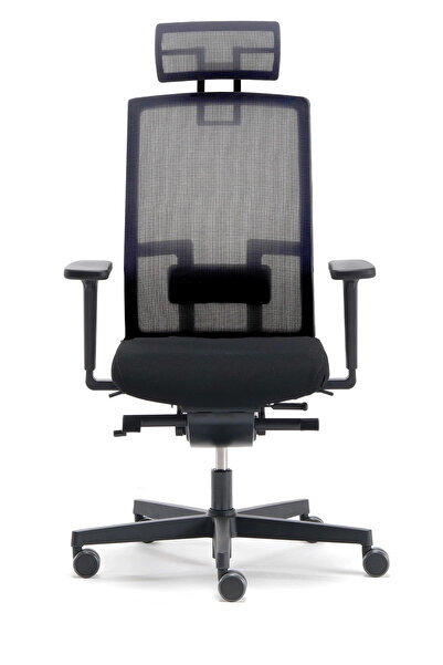 NURUS Me Too Siyah Başlıklı Çalışma Sandalyesi