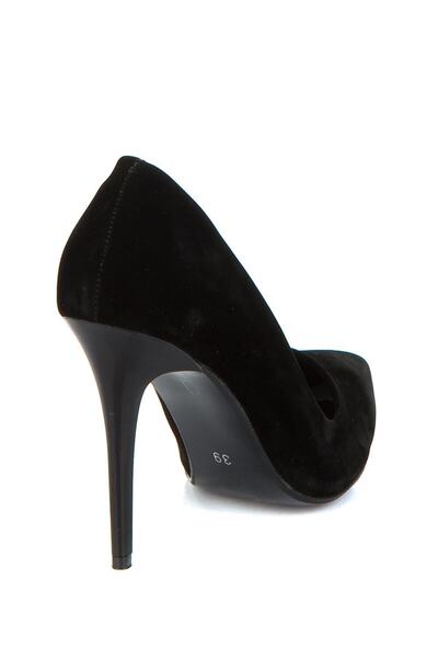 Fox Shoes Černé dámské boty na podpatku 8922151902