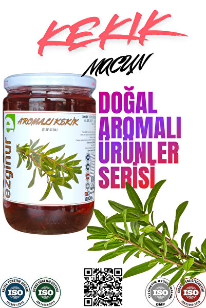 800 GR Doğal KEKİK Aromalı MACUN Yoğun Aroma Ve Tad