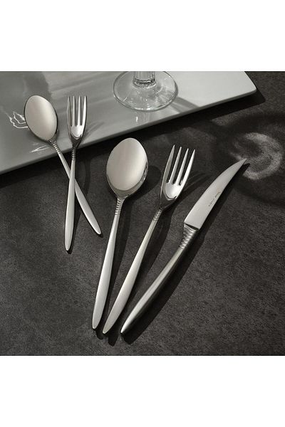 Hisar Mamba 84 Piece Cutlery Set for 12 Persons