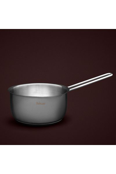 Hisar Teos Steel Saucepan 14 cm