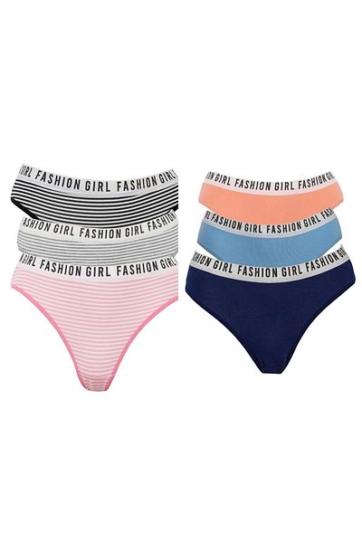Tutku Tkd563 / Chiloți bikini Diana pentru damă (6 bucăți) | Combina
