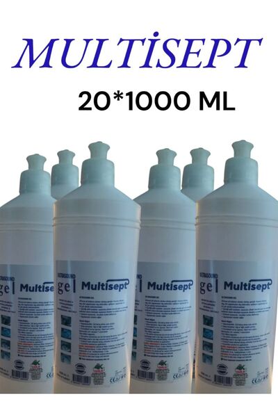 Multiplus Ultrason Ekg Ve Epilasyon Jeli 1000 ml 20 Adet Multiplus