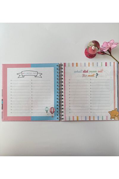 Adalinhome Baby Memory Book and Mother Pregnant Diary Photo Album