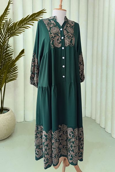 SEVENSU Plus Size Ethnic Dress - Summer Dress