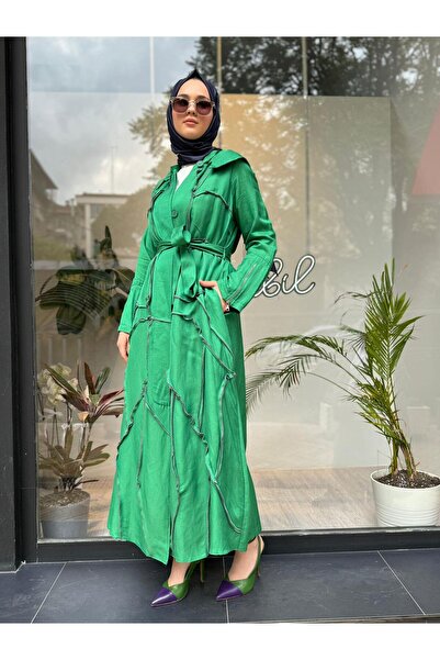 MissWhence Benetton Women's Overcoat - Reverse Stitching Detail Design