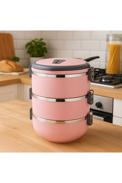 Hanedan 3-Layer Modern Expiry Bowl Food Thermos Daystone
