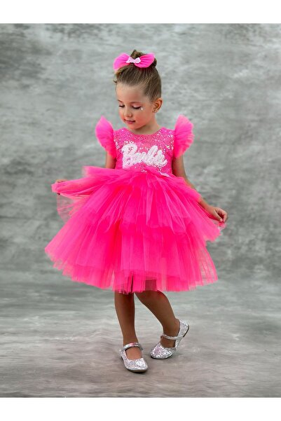defada Детска рокля на Барби за рожден ден и специален повод