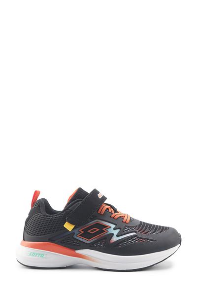 Lotto Montese B Ps 5Fx Black Male Child Running Shoes