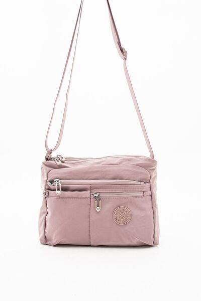 Sanmorris Women's Parachute Fabric Adjustable Cross Strap Water Resistant Shoulder Bag